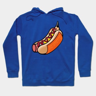 Pencil Hot Dog by Big Appetite Hoodie